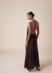Maxi Dress Coco Brown