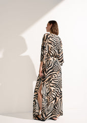 Zebra Print Kimono