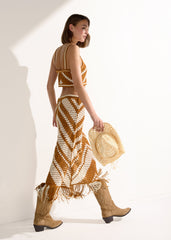 Crochet Midi Skirt