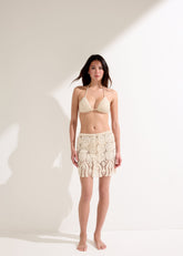 Crochet Mini Skirt