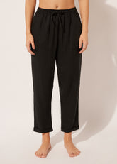 Linen and Viscose Pants