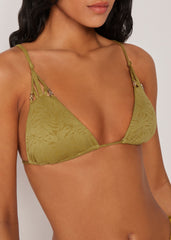 Triangle Swimsuit Top Wild Jungle