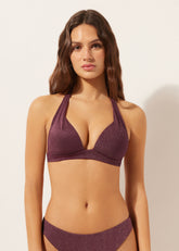 Padded Triangle Swimsuit Top Golden Glow