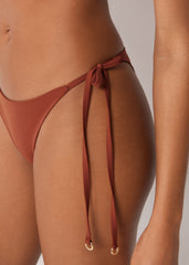 Premium Fit Laced Brazilian Swimsuit Bottom