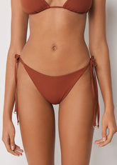 Premium Fit Laced Brazilian Swimsuit Bottom