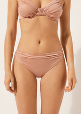 Shiny Satin Swimsuit Bottoms
