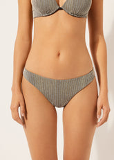 Swimsuit Bottoms Golden Stripes
