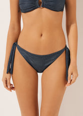 Side-Tie Swimsuit Bottom Glowing Python