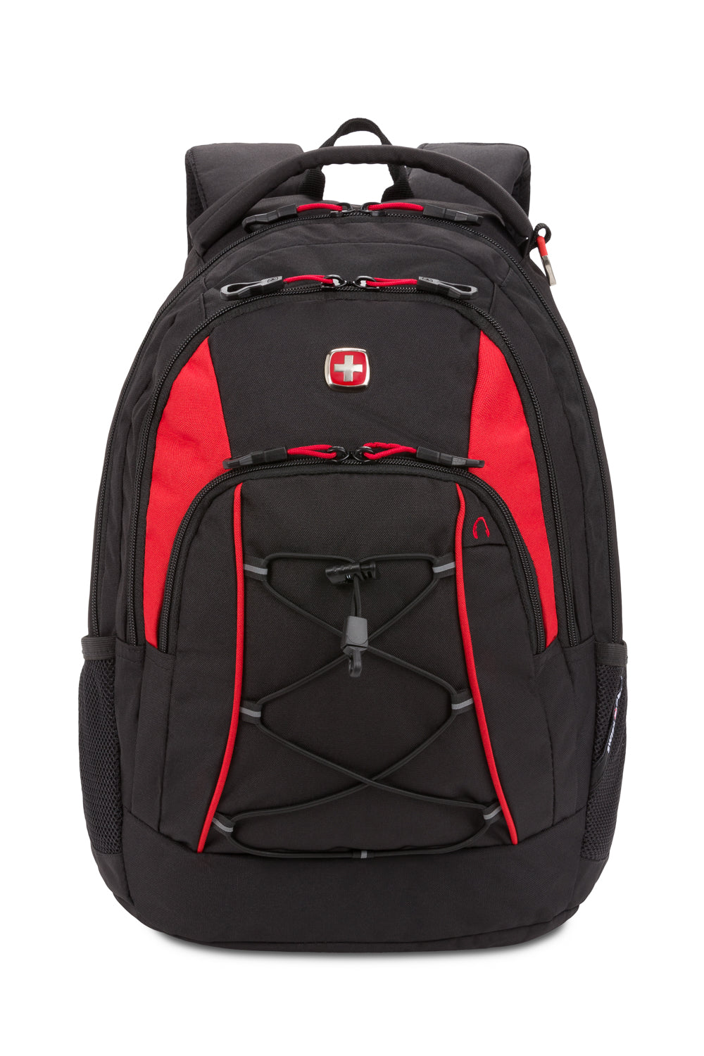 SWISSGEAR Bungee Core Laptop Backpack - Black/Red - 01 #color_black-red