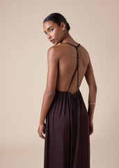 Maxi Dress Coco Brown