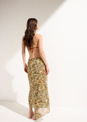 Long Animal Print Sarong
