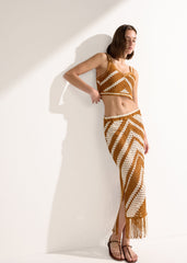 Crochet Midi Skirt