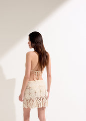 Crochet Mini Skirt