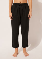 Linen and Viscose Pants