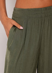 Shiny Palazzo Pants