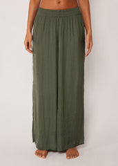 Shiny Palazzo Pants