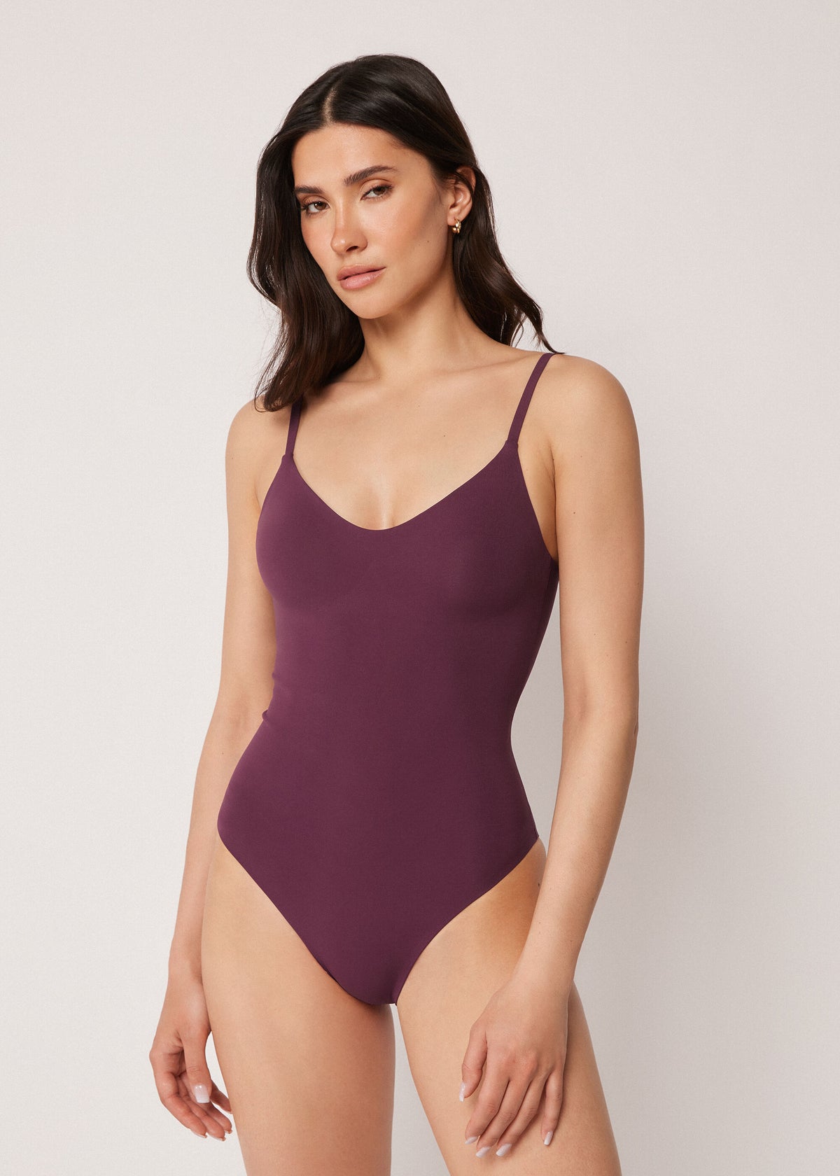 One Piece Swimsuit Invisible Bonding