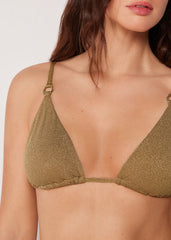 Triangle Swimsuit Top Sophisticated Shine