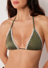 Triangle Swimsuit Top Refined Shine