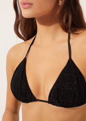 Triangle Swimsuit Top Sparkling Dusk
