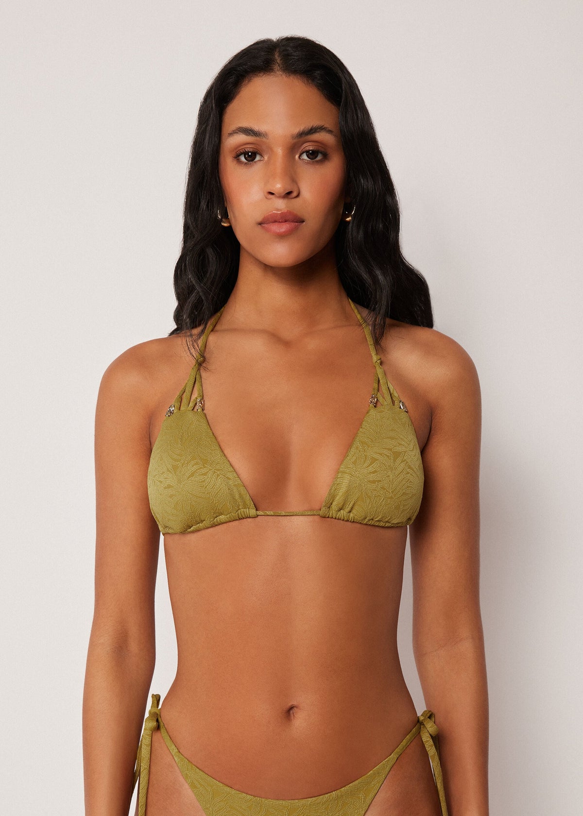 Triangle Swimsuit Top Wild Jungle