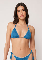 Triangle Swimsuit Top Sea Corals