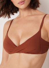Premium Fit Padded Triangle Swimsuit Top