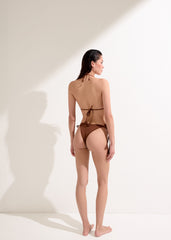 Brazilian Swimsuit Bottom Floral Crochet