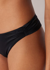 Brazilian Swimsuit Bottom Shiny Satin
