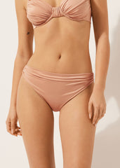 Shiny Satin Swimsuit Bottoms