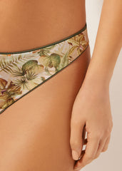 Swimsuit Bottom Tropical Foliage