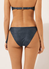 Side-Tie Swimsuit Bottom Glowing Python