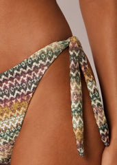 Tied Swimsuit Bottom Elegant Ethnic