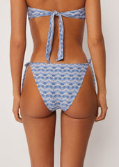 Side Tie Swimsuit Bottom Water Reflection