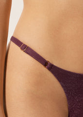Thong Swimsuit Bottom Golden Glow