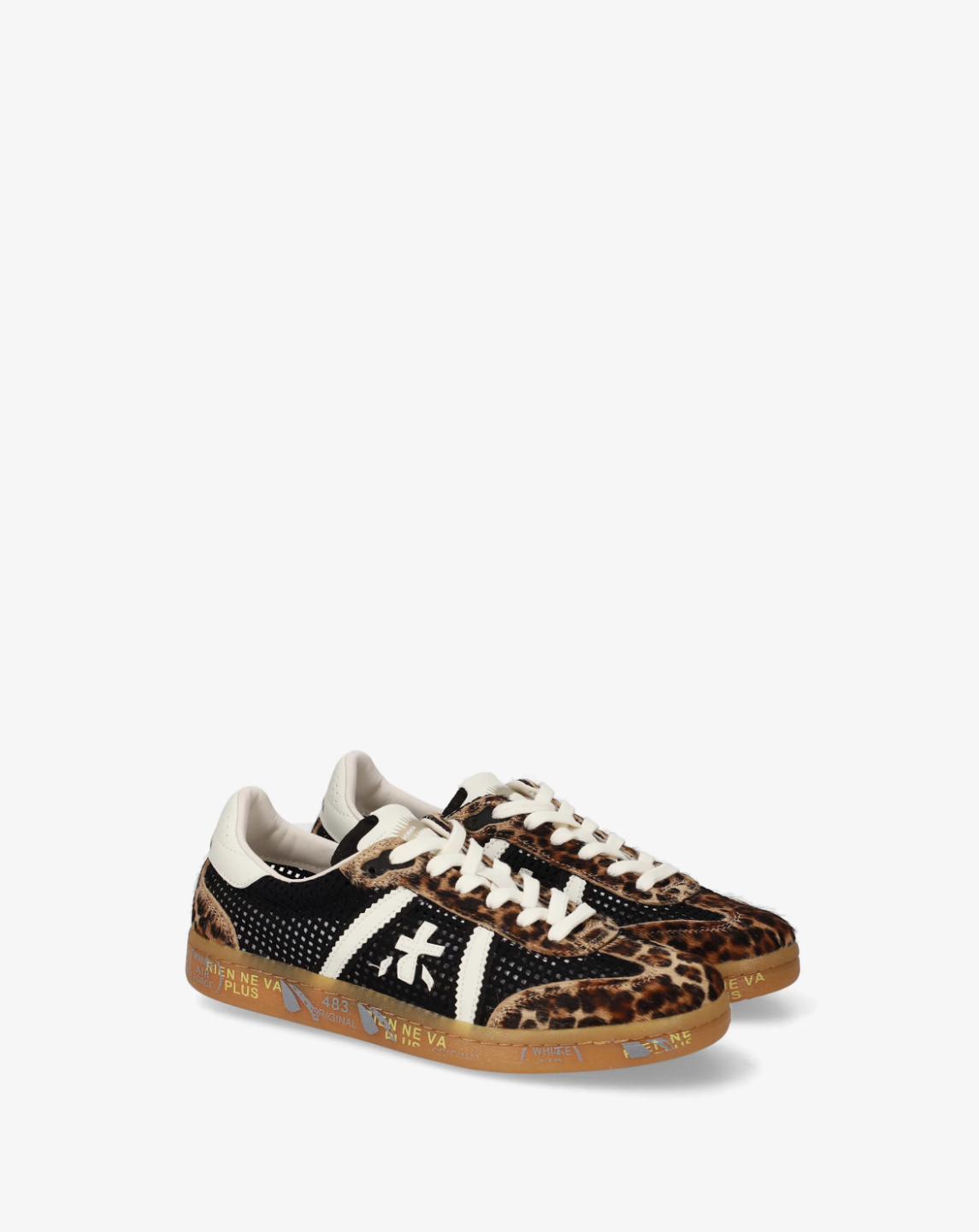Bonnie Sneaker - Black/Cheetah