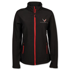 corvette-ladies-c8-matrix-soft-shell-jacket